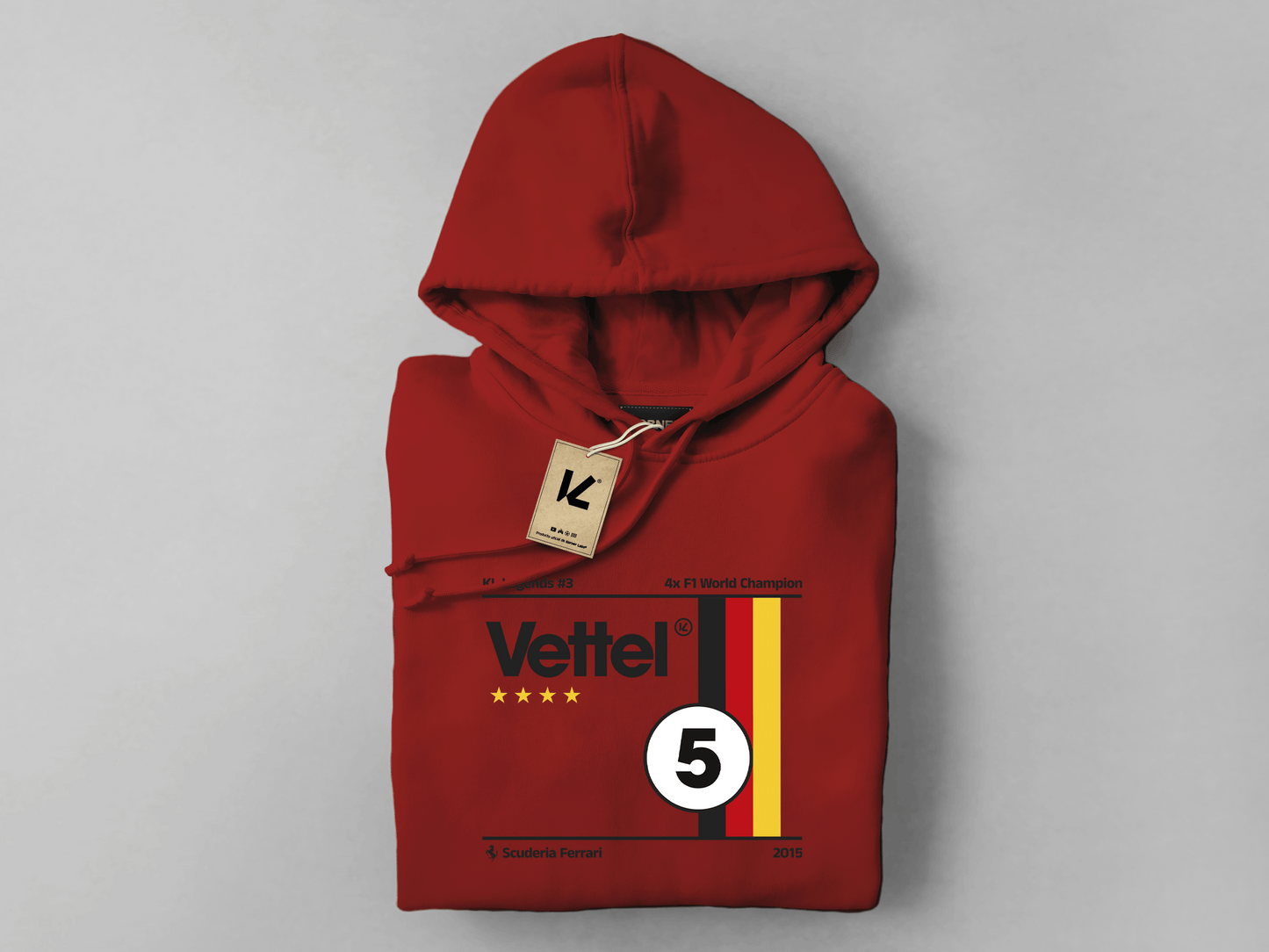 Hoodie Classic 'Vettel 2015' - Motorsport