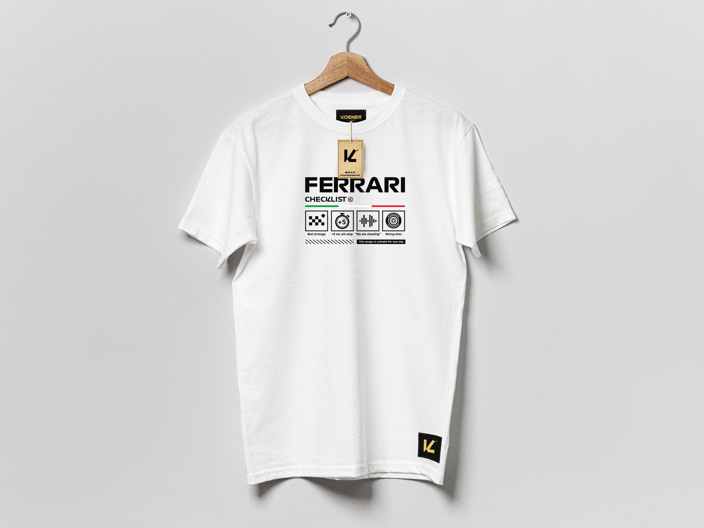Camiseta Classic 'Checklist' - Motorsport