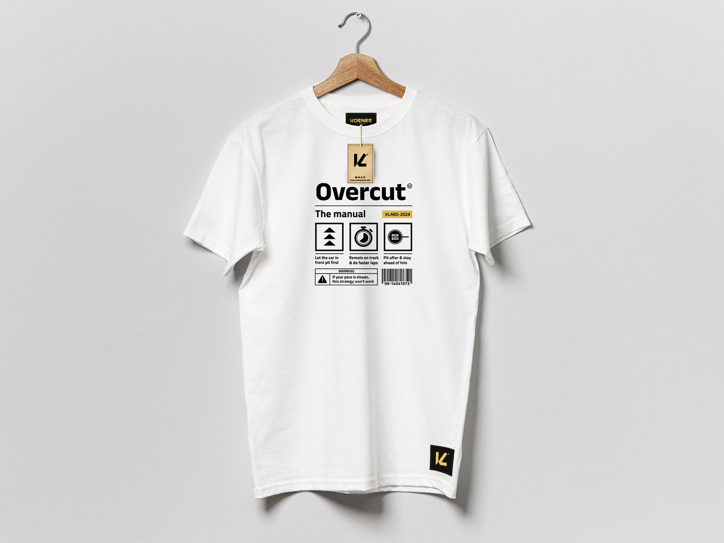 Camiseta Classic 'Overcut: The Manual' - Motorsport