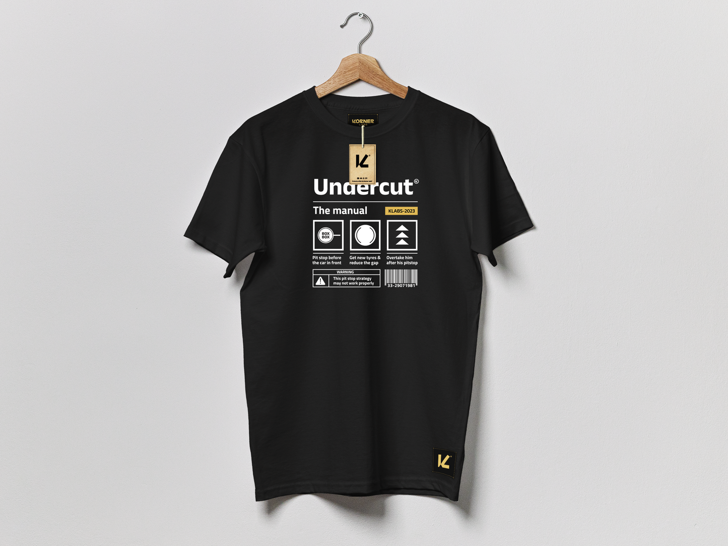 Camiseta Classic 'Undercut: The Manual' - Motorsport