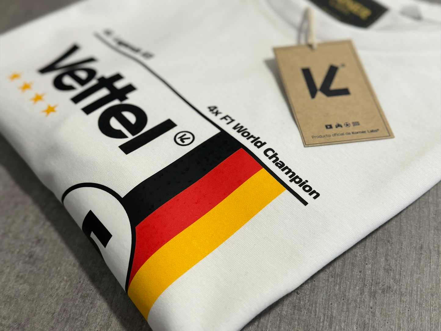 Camiseta Classic 'Vettel 2015' - Motorsport