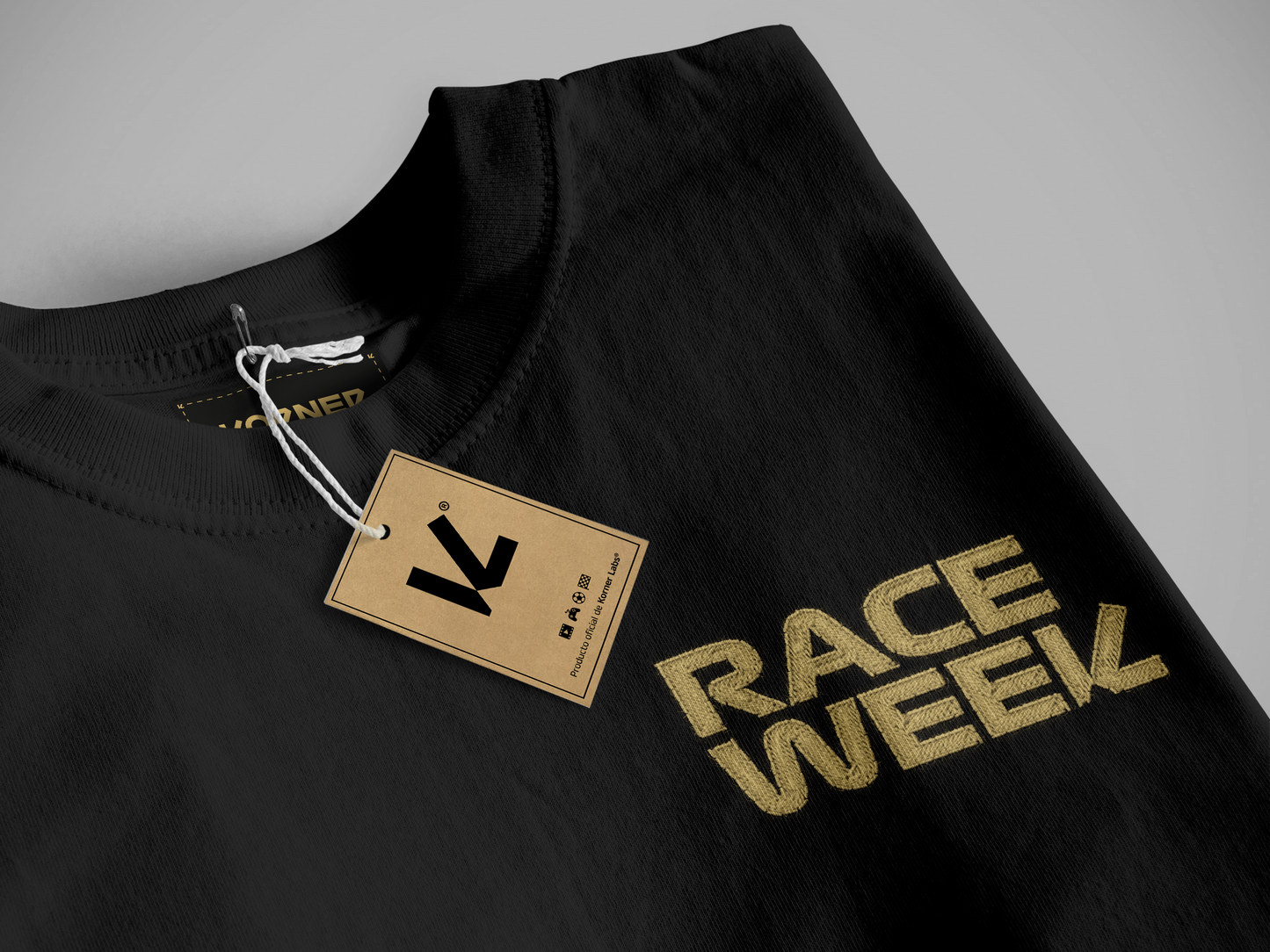 Camiseta Bordada 'Race Week' - Motorsport