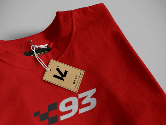 Camiseta Bordada 'MM93' - Motorsport