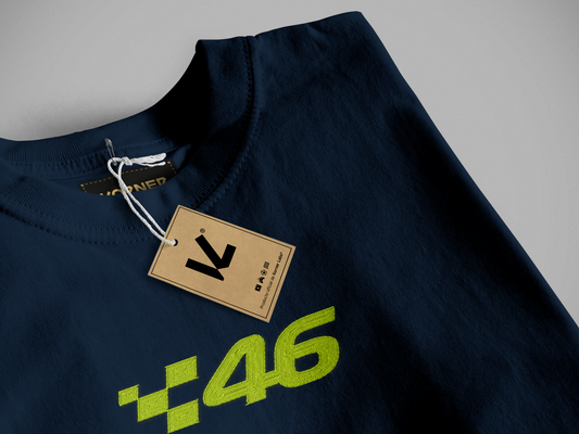 Camiseta Bordada 'VR46' - Motorsport
