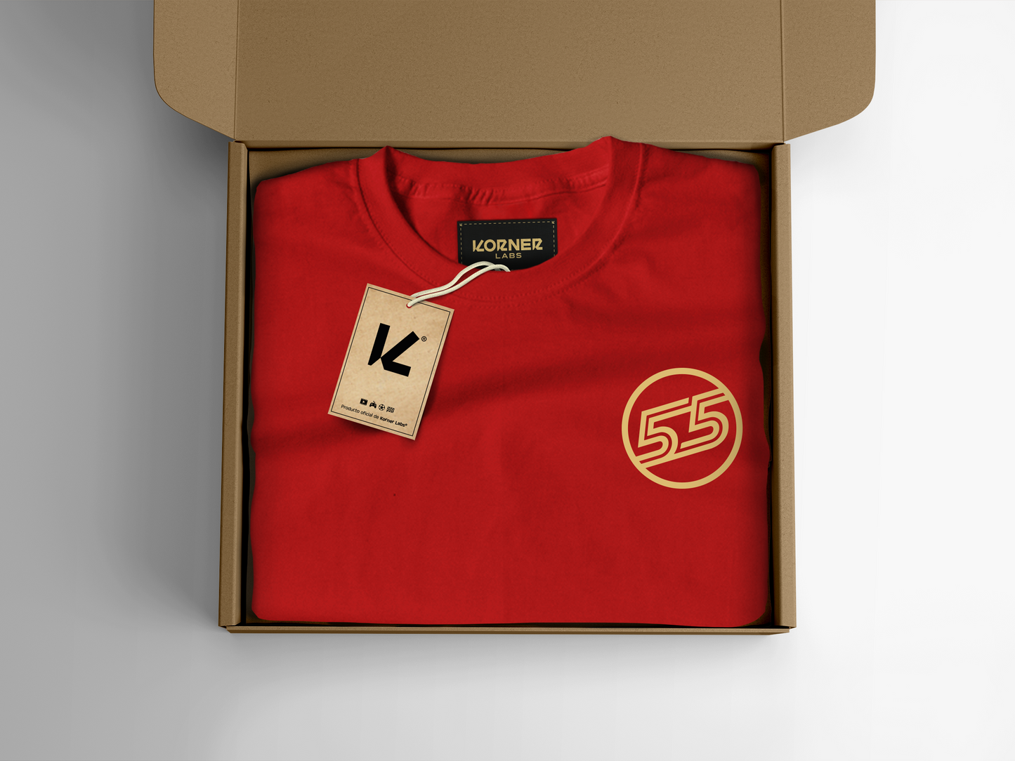 Camiseta Classic 'Dorsal 55' - Motorsport
