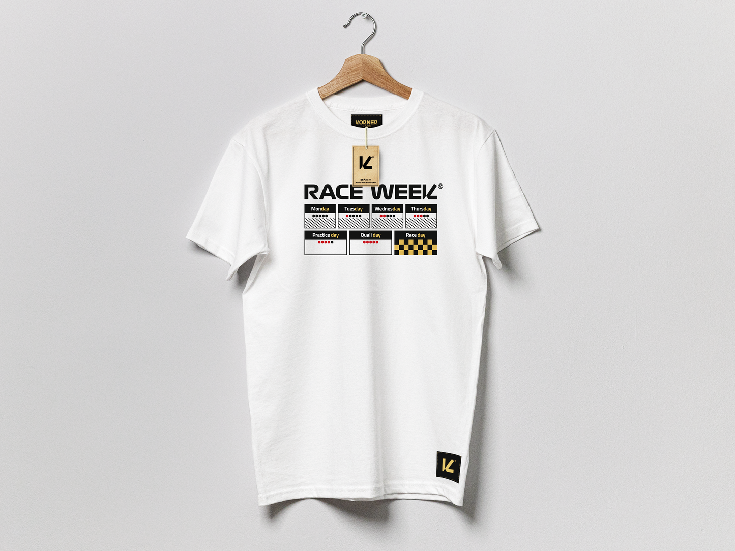 Camiseta Classic 'Week plan' - Motorsport