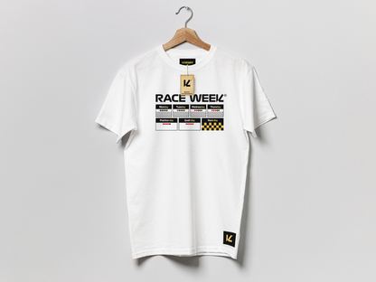 Camiseta Classic 'Week plan' - Motorsport