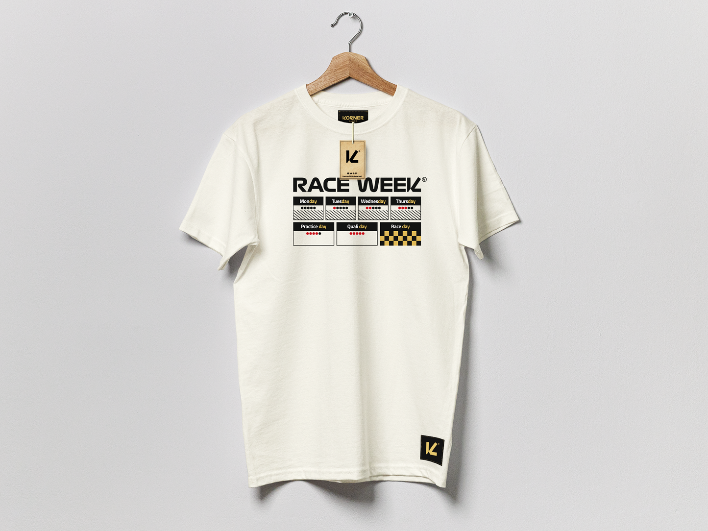 Camiseta Classic 'Week plan' - Motorsport