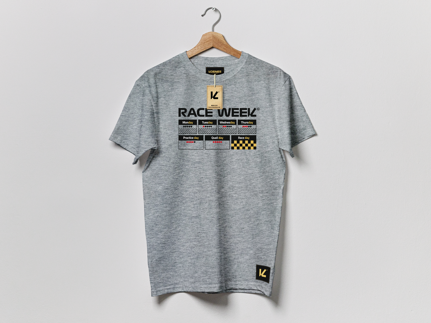 Camiseta Classic 'Week plan' - Motorsport