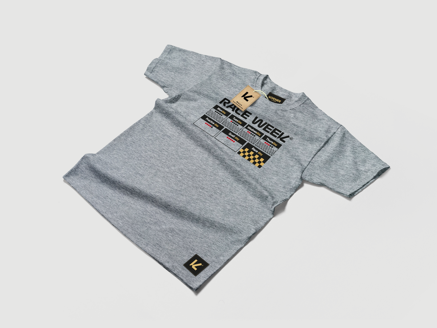 Camiseta Classic 'Week plan' - Motorsport