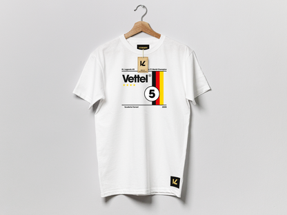 Camiseta Classic 'Vettel 2015' - Motorsport