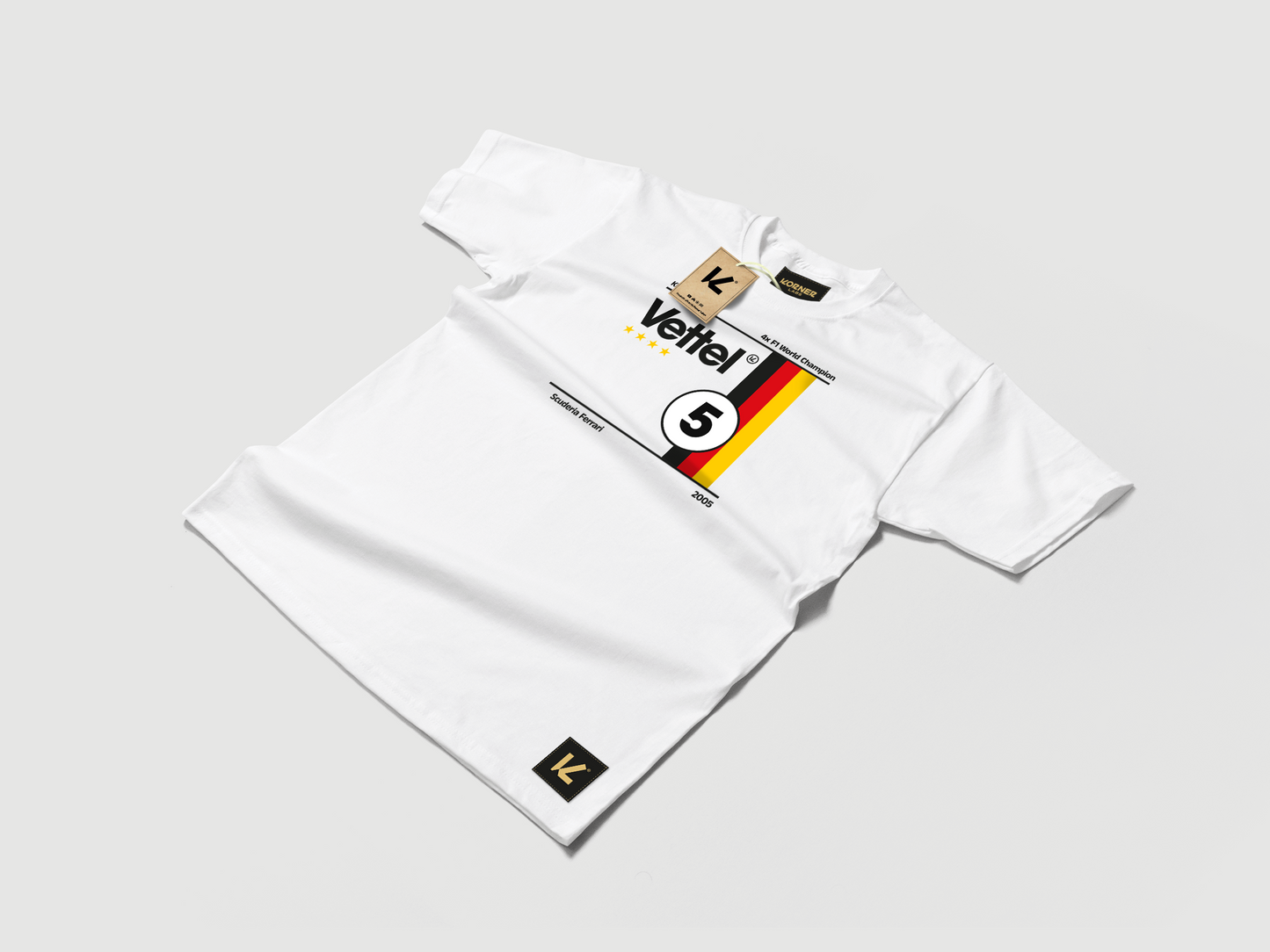 Camiseta Classic 'Vettel 2015' - Motorsport