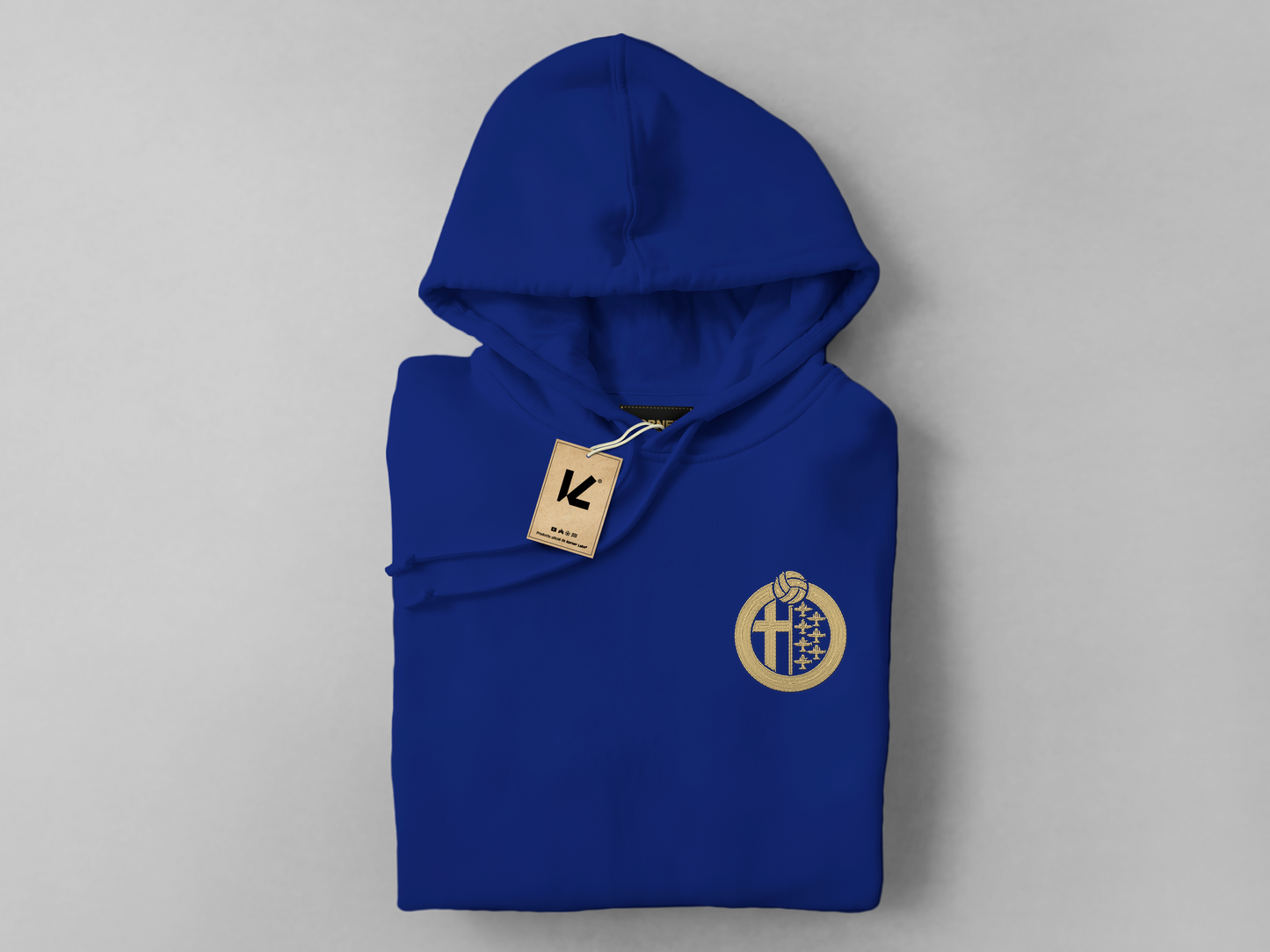 Hoodie Bordada 'Azulón' - Fútbol