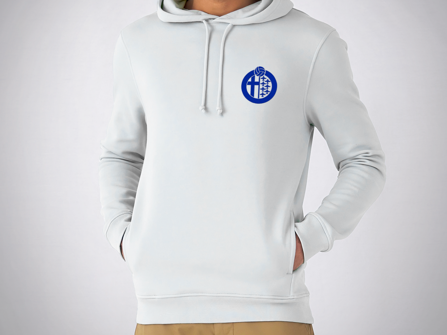 Hoodie Bordada 'Azulón' - Fútbol