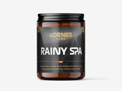Vela aromática 'Rainy Spa' - Motorsport