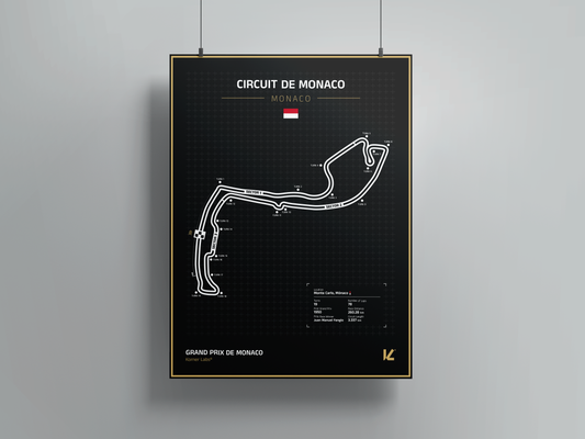 Póster 'Grand Prix de Monaco' - Motorsport