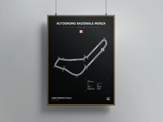 Póster 'Gran Premio d'Italia' - Motorsport