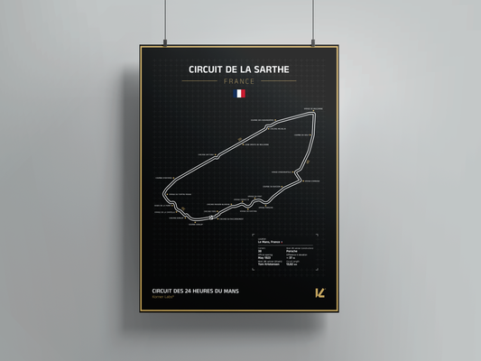 Póster 'La Sarthe: 24h de Le Mans' - Motorsport